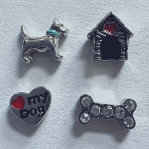 Origami Owl® 4 Puppy Love Charms - NWT
